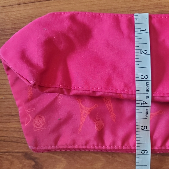 Lancome J'aime Paris! Hot Pink Makeup Bag - Picture 7 of 7